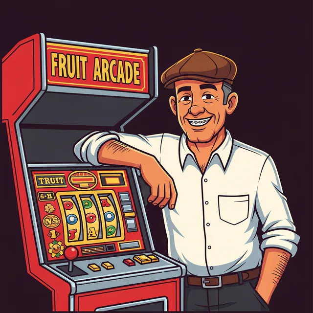 Ralph, the arcade proprietor mascot